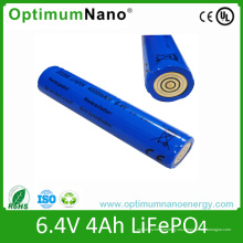 Batería más pequeña LiFePO4 Solar LED Flash batería de luz 6V4ah